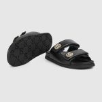 Gucci Women’s sandal with crystal Double G - Image 3
